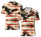 Herren-Fußballtrikot mit Leopardenmuster, leicht und bequem, feuchtigkeitsableitend und schweißableitend, Fußball-Shirt, Sporttrikot, Team-Trikot, athletisches Oberteil, American Flag Fly Eagle, XXL