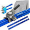 Machine de découpe de dalles de porcelaine - Outil professionnel de coupe de carrelage avec double rail pour grands carreaux de céramique et porcelaine