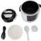 Mini Olla Arrocera para Automóvil, 24 V, 200 W, 2 L, Olla Arrocera Portátil de Viaje con Aislamiento, Superficie Impermeable, ABS PP, Aleación de Aluminio, Camiones y Vehículos