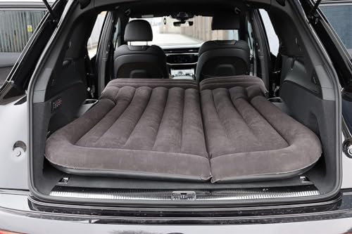WUYDKEL Voiture Matelas Matelas Gonflable pour Voiture, Matelas Gonflable pour SUV avec Pompe À Air, Lit Voyage Portable Voiture, Camping, Randonnée, Caravaning, Autres Activités De Plein Air
