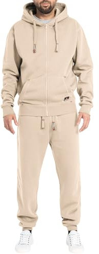 Höhenhorn Cozalp Herren Jogging Anzug Beige Gr. L