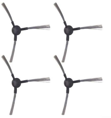 QOXEZY Paquete de accesorios de cepillos laterales para Conga 999 y para aspiradoras robot XTreme componentes reemplazables (4 piezas)