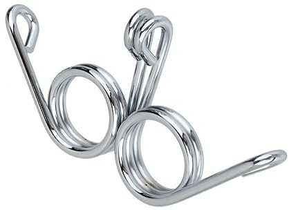 Alipis Plated Steel Springs for Motorcycle Scooter Chopper Bobber Retro Spring Accessories for Cruiser and Cruiser Touring