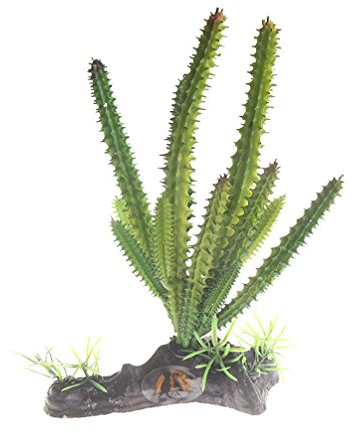emours Kaktus Kunststoffpflanze Aquarium Ornament Aquarium Wüste Reptilien Dekoration