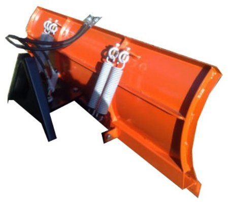 Schneepflug Schneeschild Räumschild mit Schnellkupplungs-Anbauplatte 3-Punkt KAT.0-Aufnahme/Breite 200 cm/Höhe 40 cm/Witterungs-Beständig/hydraulisch verstellbar/Feder-Kippfunktion bei Hindernissen