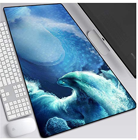 ITBT Mauspad Dota 800x300mm Anime Mouse Pad,Extended XXL Large Professional Gaming Mausmatte mit 3mm Dicker Gummibasis, für Computer PC, J.