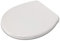 Croydex Vendee Soft Close Toilet Seat - Adjustable Hinges with Quick Release Button for Easy Cleaning and Antibacterial Treated Surface, Oval Toilet Seat (White)