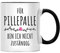 Für Pillepalle bin ich nicht zuständig, Kaffee Tasse - Pille Palle Geschenk, Spruch Kaffeetasse, Kaffeebecher Geschenkidee, Tassen mit Sprüchen lustig