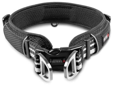 Wolters Halsband Active Pro, Größe:52-59 cm, Farbe:schwarz/schwarz