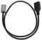 Akozon Auto-USB-Adapterkabel, Auto-Audio-USB-Adapterkabel für Outlander ab 2009 für ASX ab 2009 für Lancer ab 2009