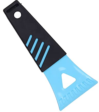 ILamourCar Rascador de Hielo, Parabrisas de Coche Pala de Nieve Portátil Nieve Herramienta de Eliminación para Coche, Azul