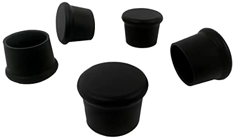 Bottle Stopper,5 Pcs Wine Bottle Caps Silicone Bottle Caps,for Wine, Champagne, Beer, Carbonated Drinks by Sealing Freshness (Black)