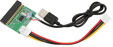 Annadue 1,44 MB 3,5 Zoll Diskettenlaufwerkanschluss, 34 PIN auf USB Kabeladapter, U Disk auf Diskette A für für OS X usw., Plug and Play.