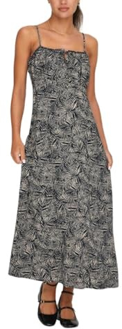 ONLY Women's Onlnelly Life Alexa Midi Dress Noos Ptm Midi Dress, Blue, M