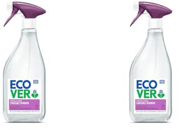 Ecover Limescale Remover, Multi Surface Cleaner, Berries & Basil, 500ml (Pack of 2)