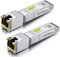 10Gtek [x2 PCS 1.25/2.5/5/10GBase-T SFP+ RJ-45 Cat.6a Copper Transceiver 30-Meter, Compatible for Cisco SFP-10G-T-S, Ubiquiti UniFi UF-RJ45-10G, Fortinet, Netgear, D-Link And More