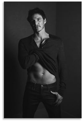 ZHAOYZZY Pedro Pascal Poster, cooles Poster, Leinwand-Kunstposter und Wandkunst, Bilddruck, modernes Familienschlafzimmer, Dekorposter, 30 x 45 cm