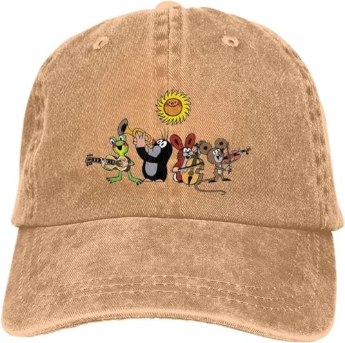 BDJYHACP Baseballkappe Snapback Sonnenhut Konzert Baseball Cap Männer Hüte Frauen Visier Schutz Snapback Der Maulwurf Männer Frauen