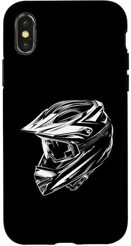 Mountainbike-Helm Hülle für iPhone X/XS