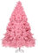 COMHOMA Christmas Tree 6ft, Pink Artificial Christmas Tree with 800 Tips Xmas 180CM Foldable Metal Stand for Indoor Outdoor Holiday Decorations (Pink)
