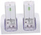 Housoutil Chargeur de Batterie USB à 2 Emplacements pour Télécommande de Jeu Support de Piles Rechargeables Lumière Blanche Portable