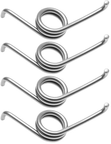 LT Easiyl Spinn-Angelrolle, Federrolle, langlebige Federrolle, Reparatur, Ersatzteile, Angelzubehör, kompatibel mit Daiwa 1000–2000, 4 Stück