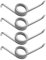 LT Easiyl Spinn-Angelrolle, Federrolle, langlebige Federrolle, Reparatur, Ersatzteile, Angelzubehör, kompatibel mit Daiwa 1000–2000, 4 Stück