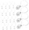 TEHAUX Strong Invisible Hanging Wire Necklace Making Chains Round for Jewelry Crafting