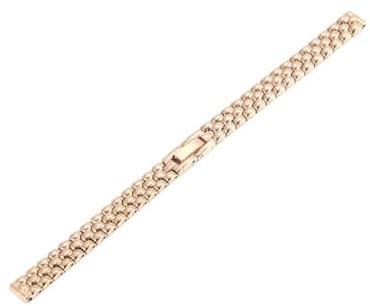 APVMFMKLTG Massives Edelstahl-Ersatzarmband, Passend For Rosemont, Passend For Julius Small Green Watch, Kleines Dünnes Armband, 6, 8, 10, 12, 14 Mm Uhrenarmband(Rose,10mm)
