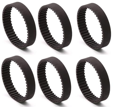 6 Stücke HTD 5M-260-10mm Zahnriemen, 52 Zähne, Zahnriemen Geschlossen Schlaufe