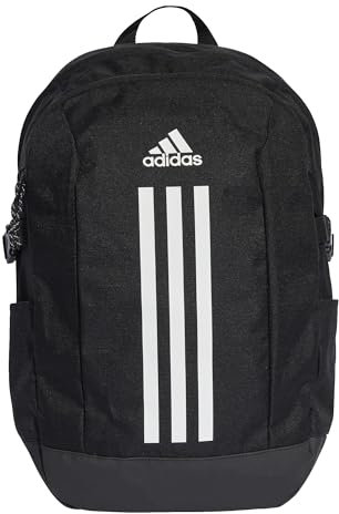 adidas Power Backpack Rucksack (black white black, one size)