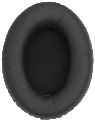 Lot de 2 coussinets de rechange pour casque audio Technica ATH-ANC7 ANC9 ANC27 ANC29 ANC70 - Noir