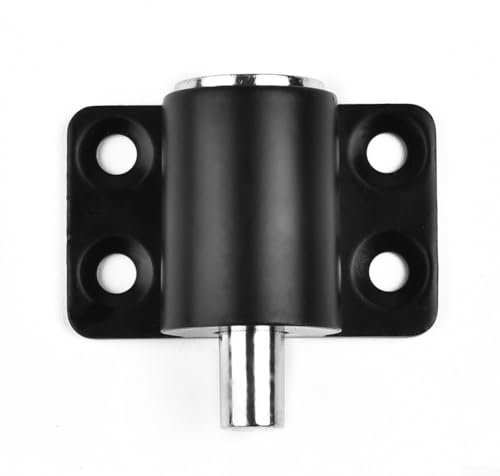 Serrature di sicurezza per porte scorrevoli da patio, set da 2 pezzi con chiavi, protezione efficace contro accessi non autorizzati (nero)