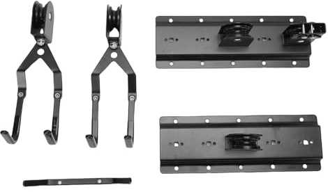 Luocute Upgrade Cargo Box Garagenscheibe System, Garage Deckenhebezeugheizung Schwerlast Hält eine Kapazität von Bis zu 150 Pfund, Hochleistungs-Cargo-Box-Aufbewahrung für 12 Fuß Hohe