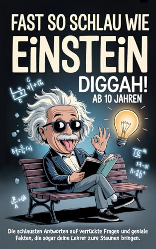Fast so schlau wie Einstein, diggah!: Ab 10 Jahren – Die schlausten Antworten auf verrückte Fragen und geniale Fakten, die sogar deine Lehrer zum Staunen bringen. (Geschenk für Teenager)