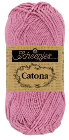 Scheepjes - Scheepjes Catona 398 Colonial Rose Yarn - 1x50g
