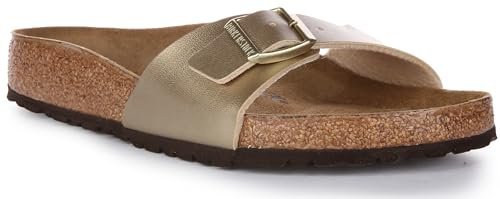 Birkenstock Herren Madrid Bf Sandale, Gold, 41 EU