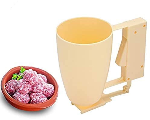 Pancake & Cupcake Batter Dispenser Kitchen Batter Dispenser Baking Tool with Squeeze Handle for Waffles Muffin Mix Crepes Cake Meatball Takoyaki Maker Pour Food Gadget
