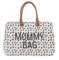 Childhome, Mommy Bag, Wickeltasche, Mutterschaft, Reisetasche, Großes Fassungsvermögen, Wickelunterlage, Verstellbarer Schulterriemen, Unterteilt, Isotherm-Tasche, Kofferdurchführung, Leopard