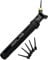 gloveglu GG:LAB Sports Ball Pump with 6 Metal Needles: Pumps twice as fast. Pump for football, rugby ball, basketball, volleyball, netball, handball and other inflatable sports balls