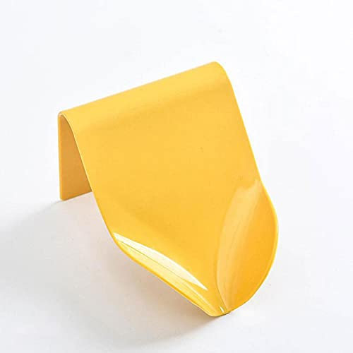 Porte-savon simple jaune pour salle de bain, douche, évier de cuisine