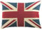 Evans Lichfield Union Jack Kissen, Polyester-Füllung, Baumwolle, mehrfarbig, Union Jack, 46 x 32 cm