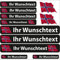 INDIGOS UG Fahrrad Aufkleber Norwegen - 13 Fahnenaufkleber wehend - Sticker selbst gestalten - Autoaufkleber- Motorrad - Namensaufkleber wasserfest personalisiert - Wunschtext