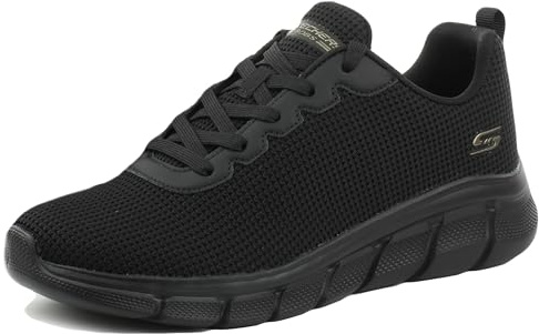 Skechers Bobs B Flex-Visionary Essence Damen-Sneaker, Schwarz, 41 EU Weit