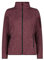CMP Damen Damenjacke Fleecejacke, Burgund-Anthrazit, 46