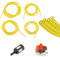 BAOSROY Durite Essence,Tuyau Durite D'essence,4 Tailles Kit de Tuyau Carburant,Filtre Essence,Durites D'essence de Tondeuses