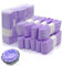 youjia 9 Piezas 4.5m Recambios para Cubos de Pañales Recambios Compatible Pañales Bebe Bolsa Multicapas Bolsa Pañales Bolsa de Basura Ecológica Recarga De Cartuchos Antiolor Morado Claro