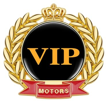 Auto Aufkleber Auto Aufkleber Starke Haftung Wasserdicht Dekorative 3D VIP Hinten Front Stoßstange Metall Badge Auto Zubehör Auto Aufkleber Auto Heckaufkleber