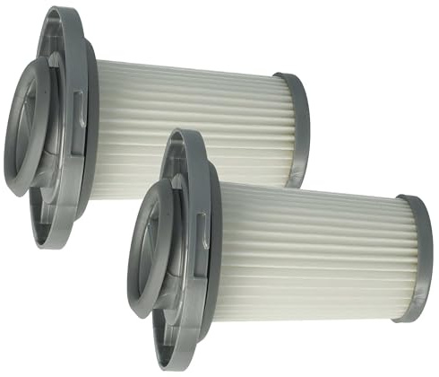 vhbw 2x Trennfilter kompatibel mit Rowenta X-Force Flex 8.60 Allergy RH9638WO Staubsauger - Ersatz-Filter, Abwaschbar Grau Weiß