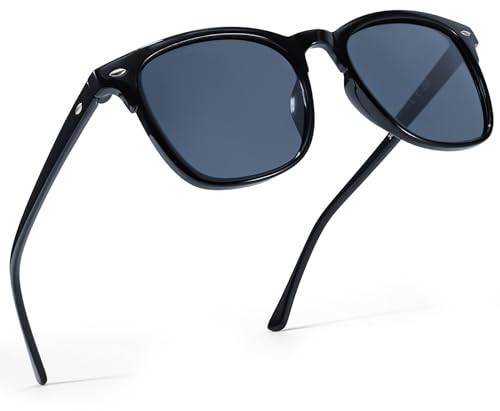Myiaur Polarisierte Sonnenbrille für Damen Klassische Quadratische, Trendiges Retro-Design, Sonnenbrille mit UV400-Schutz